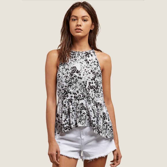 Volcom Soul Window Peplum Tank - Picture 2 of 6